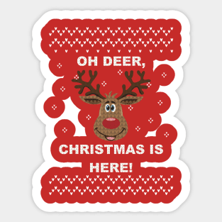 Oh Deer Sticker